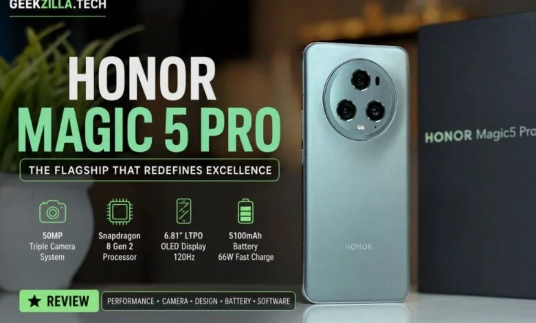 geekzilla tech honor magic 5 pro