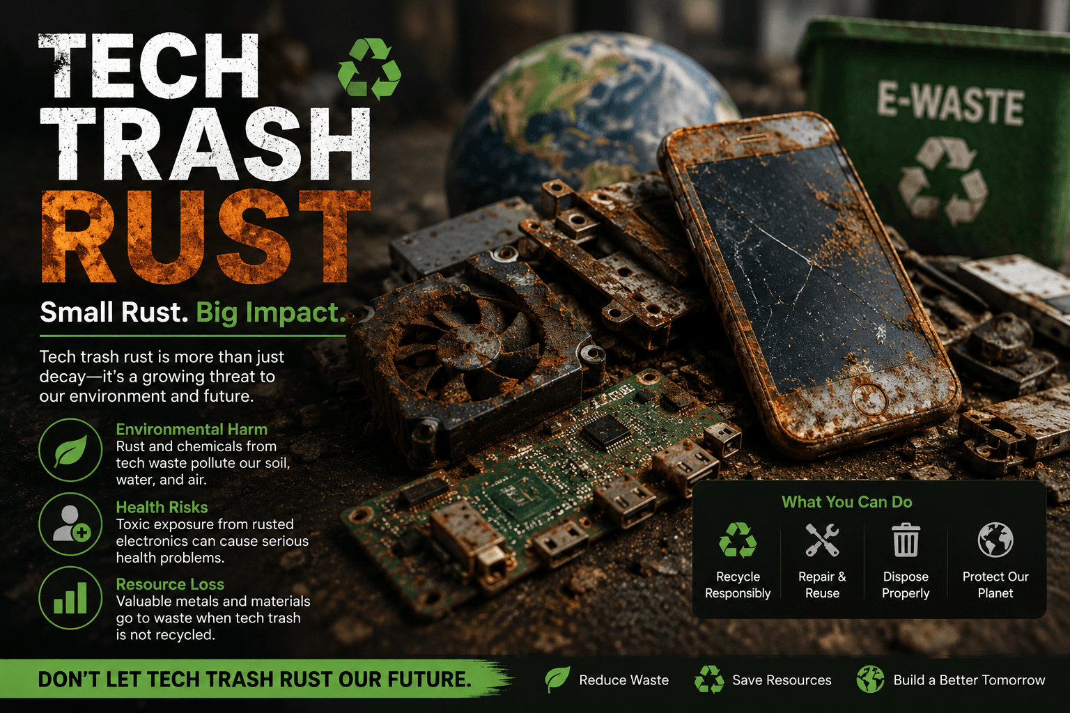 tech trash rust