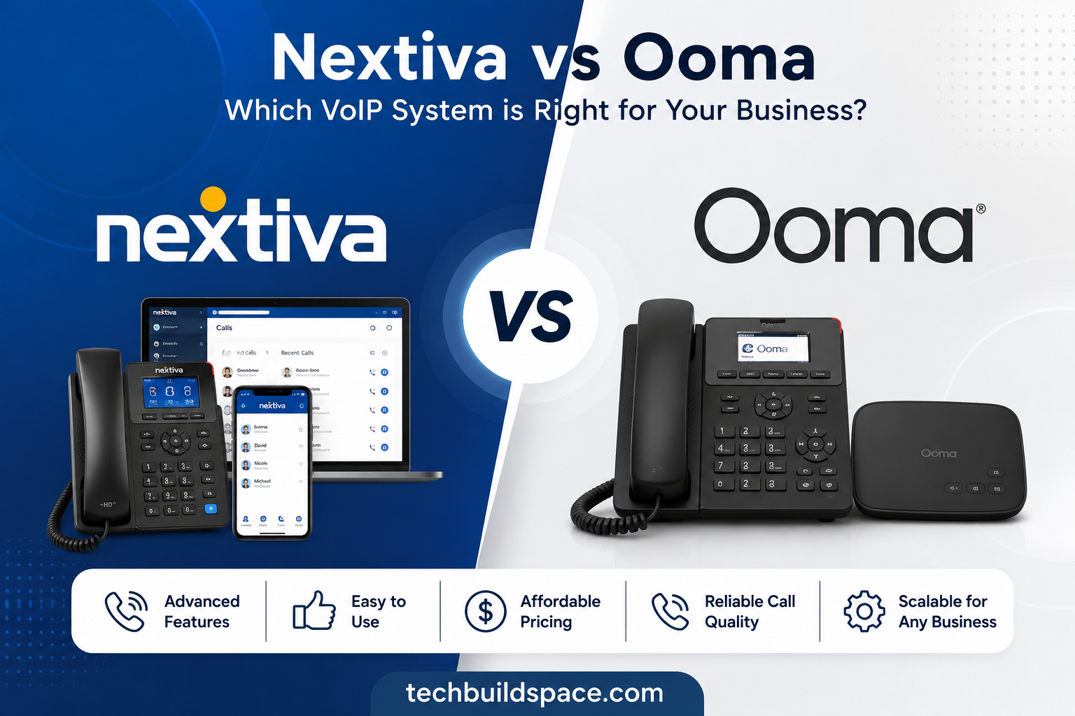 Nextiva vs Ooma