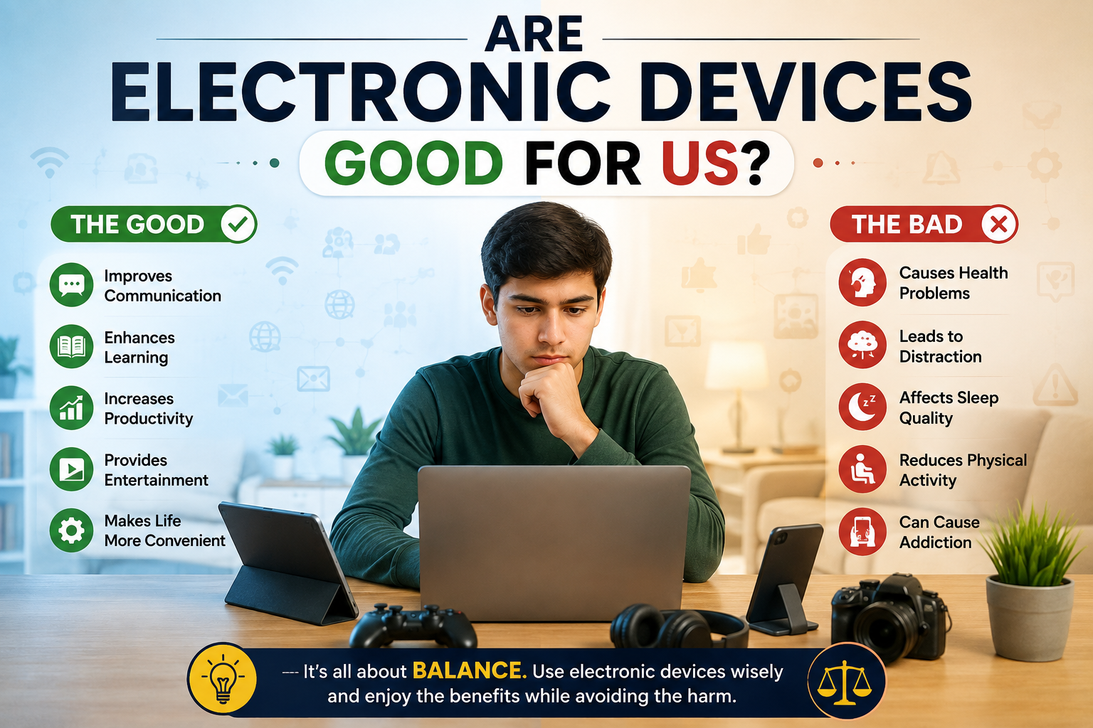 are electronic devices good for us